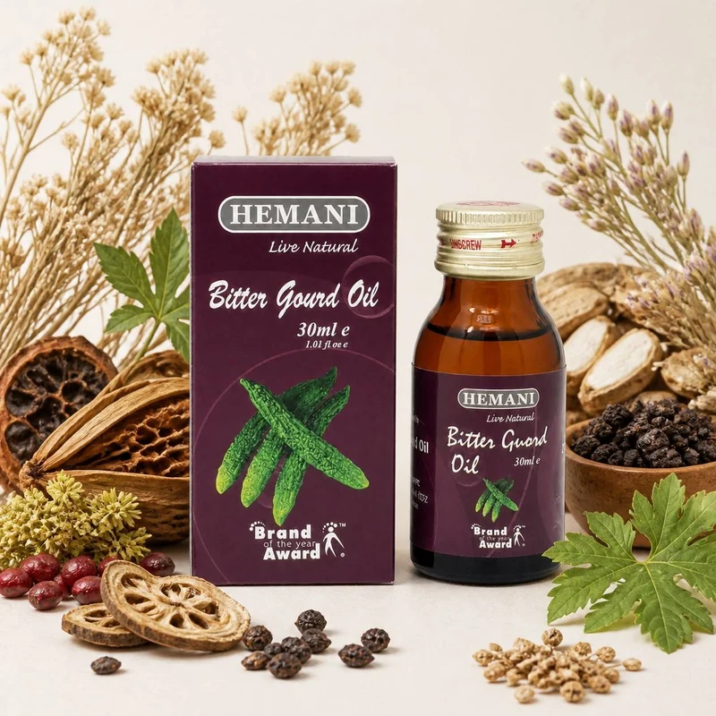 Huile de Courge Amère 30mL 100% Naturelle Hemani