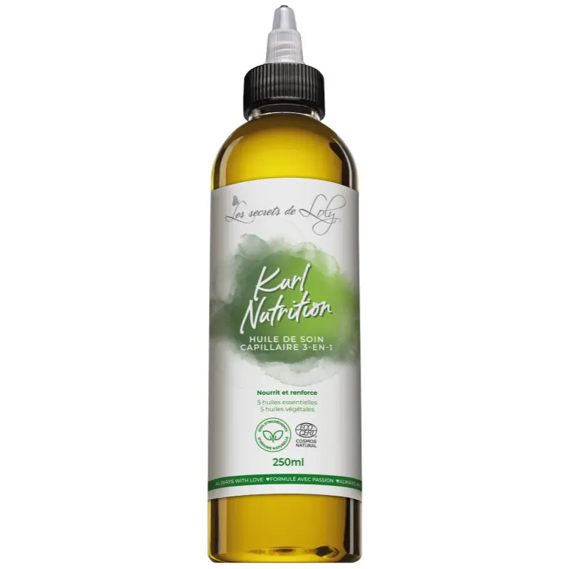 Kurl Nutrition Huile de Soin Capillaire 3-en-1 - Les Secrets de Loly