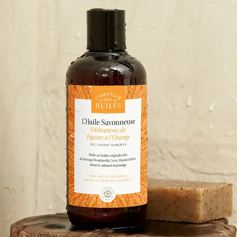 Huile de Douche Figuier à l'Orange - Comptoir des Huiles
