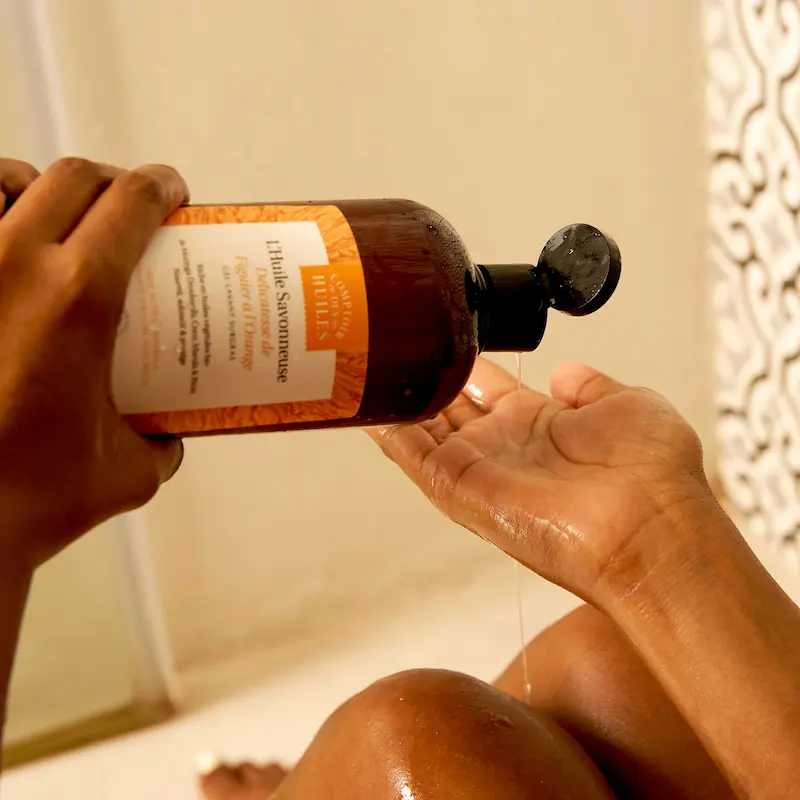 Huile de Douche Figuier à l'Orange - Comptoir des Huiles