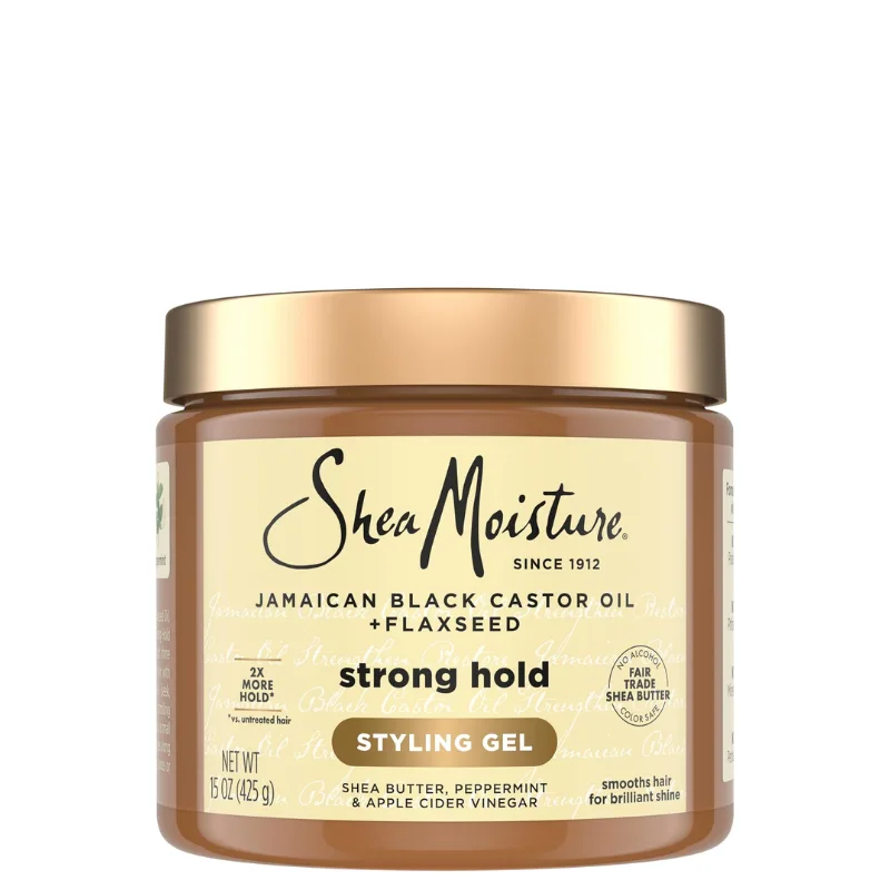 Gel Coiffant Fixation Forte - Shea Moisture Jamaican Black Castor Oil