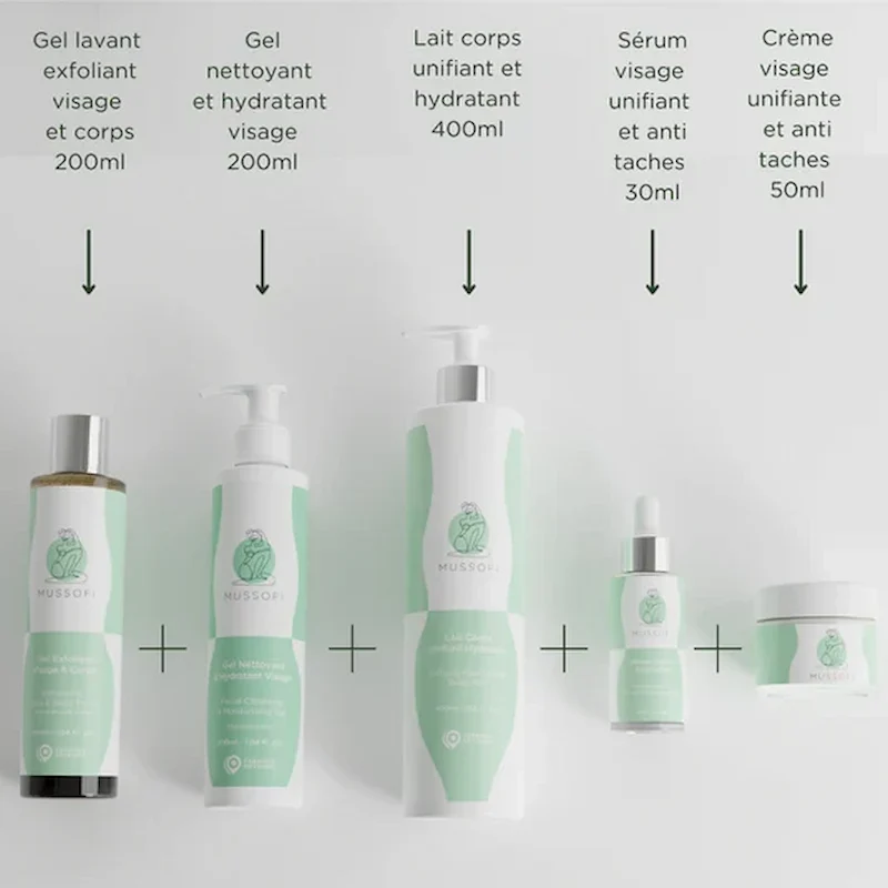 Routine Soins Anti-taches Visage & Corps - Mussofi
