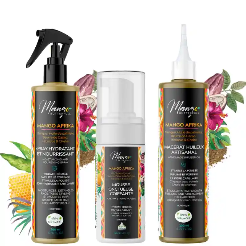 Routine Capillaire Refresh AFRIKA - Mango Butterfull