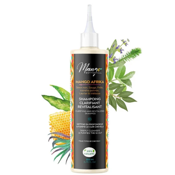 Shampoing Clarifiant Revitalisant - Mango Afrika