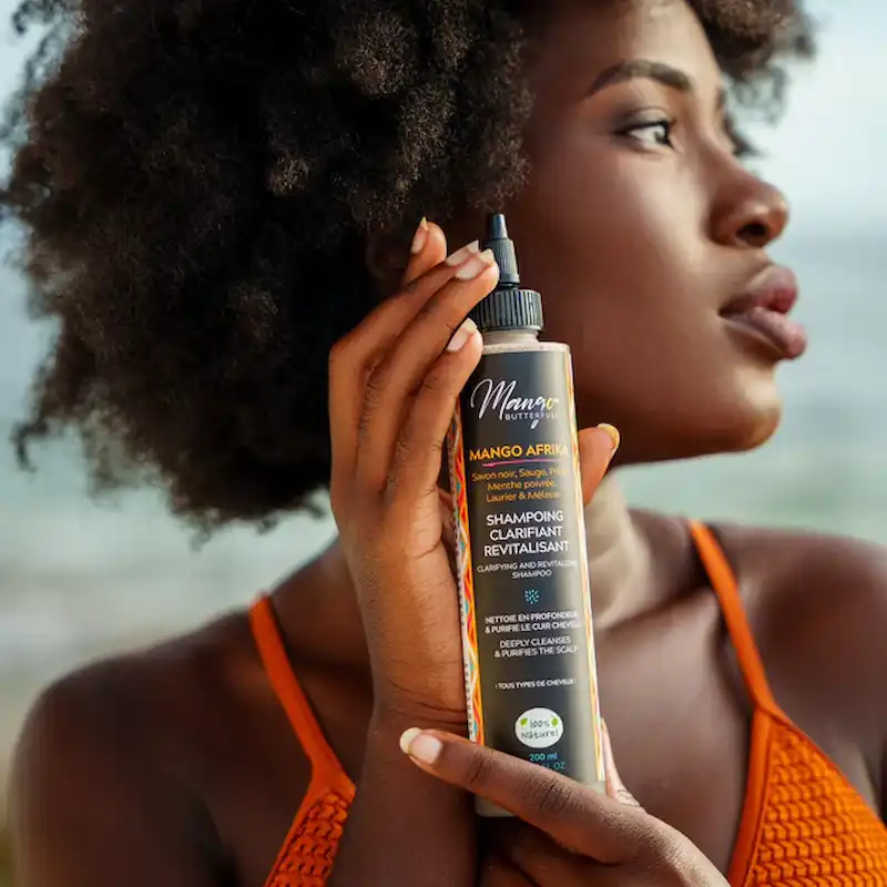 Shampoing Clarifiant Revitalisant - Mango Afrika