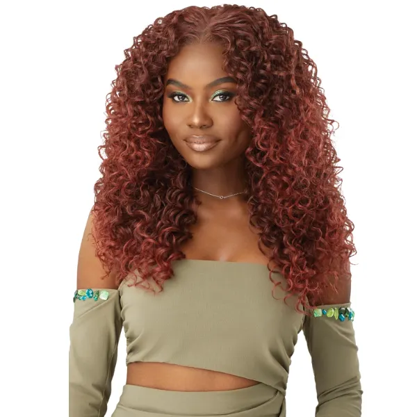 Perruque Bouclée 6x5 Pre-Cut Lace Closure Dominican Curly 22" - Outré