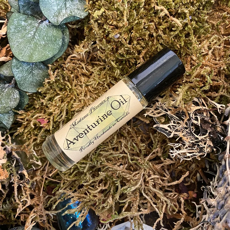 Aventurine Crystal Magical Essential Oil Perfume blend