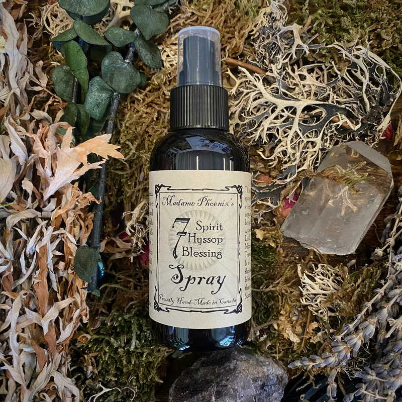7 Holy Hyssop Spiritual Cleansing Incense Spray