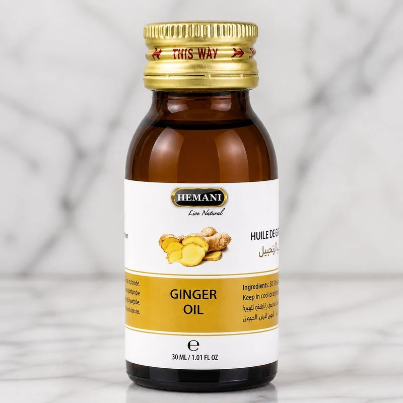 Lot de 2 Huile de Gingembre 30mL 100% Naturelle Hemani