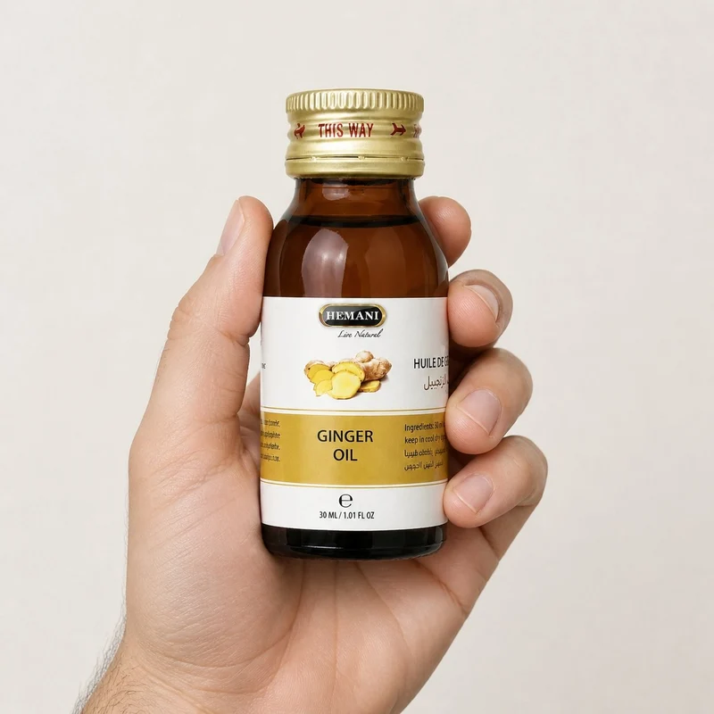 Lot de 2 Huile de Gingembre 30mL 100% Naturelle Hemani