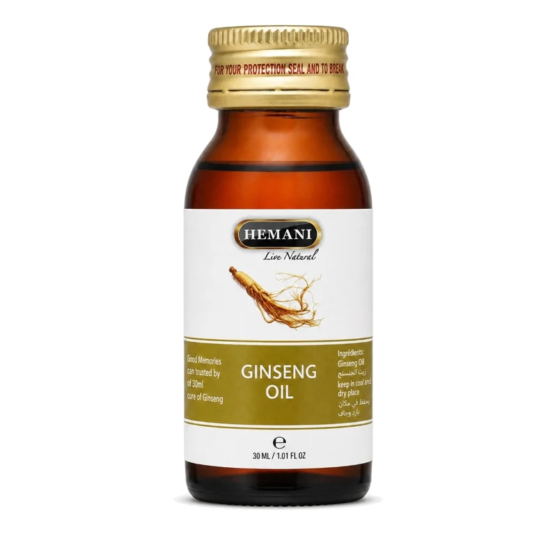 Huile de Ginseng Hemani 30 mL