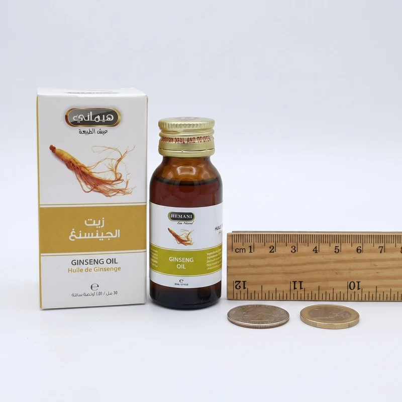 Huile de Ginseng Hemani 30 mL