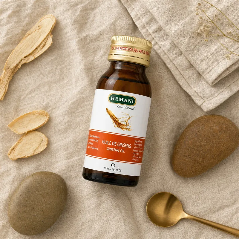 Huile de Ginseng Hemani 30 mL