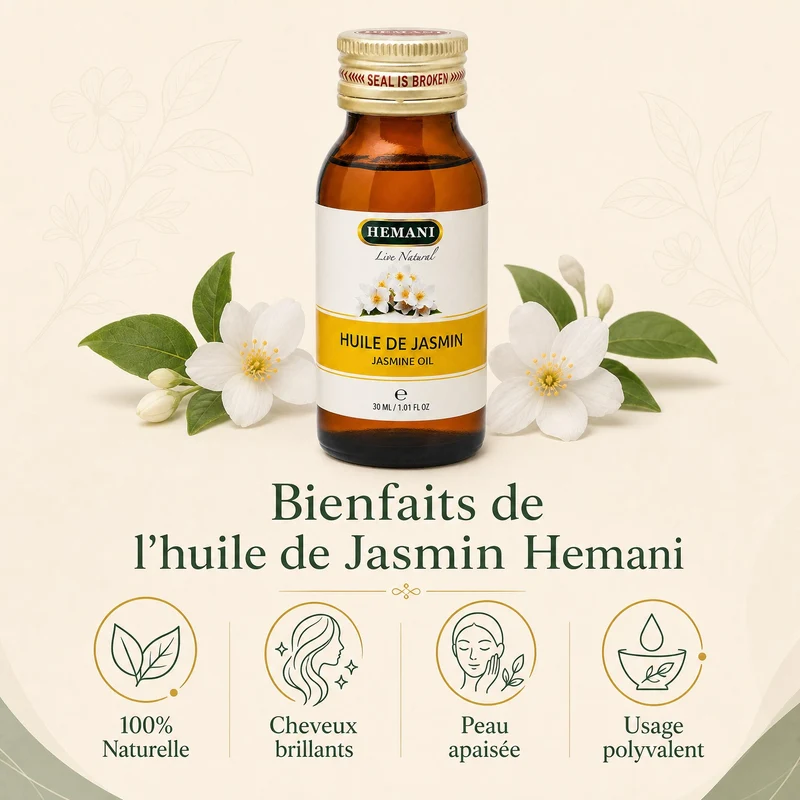 Huile de Jasmin 30ml Naturelle Hemani