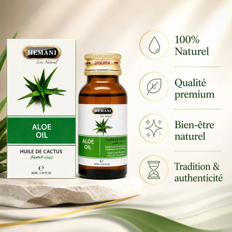 Huile de Cactus 30ml 100% Naturelle Hemani