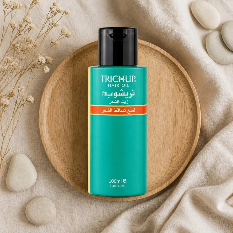 Lot de 2 Huile Anti-Chute Soin Indien Trichup 100mL