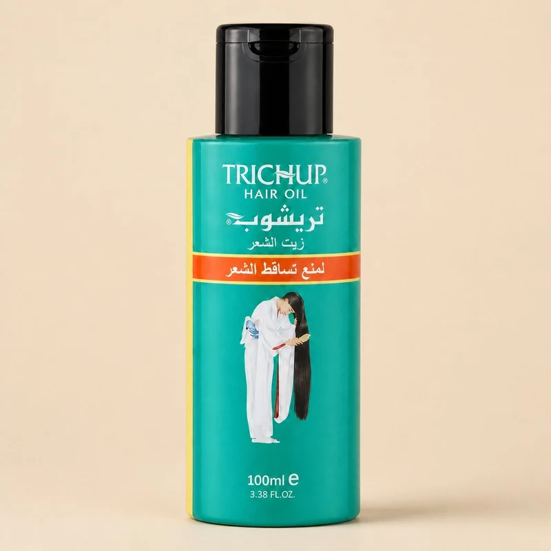 Lot de 2 Huile Anti-Chute Soin Indien Trichup 100mL