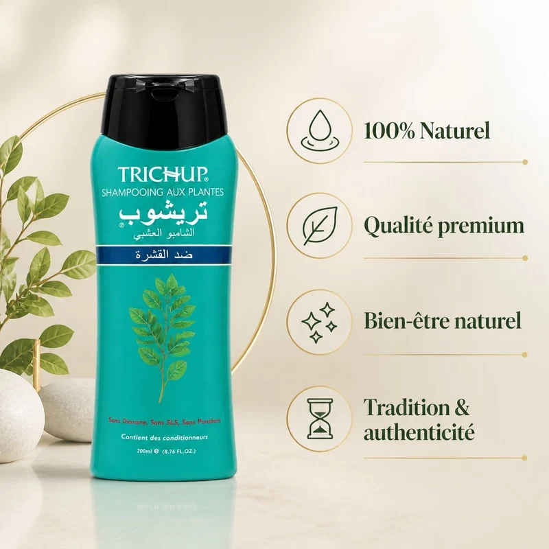 Shampoing Soin Indien Anti-pelliculaire Trichup 200ml