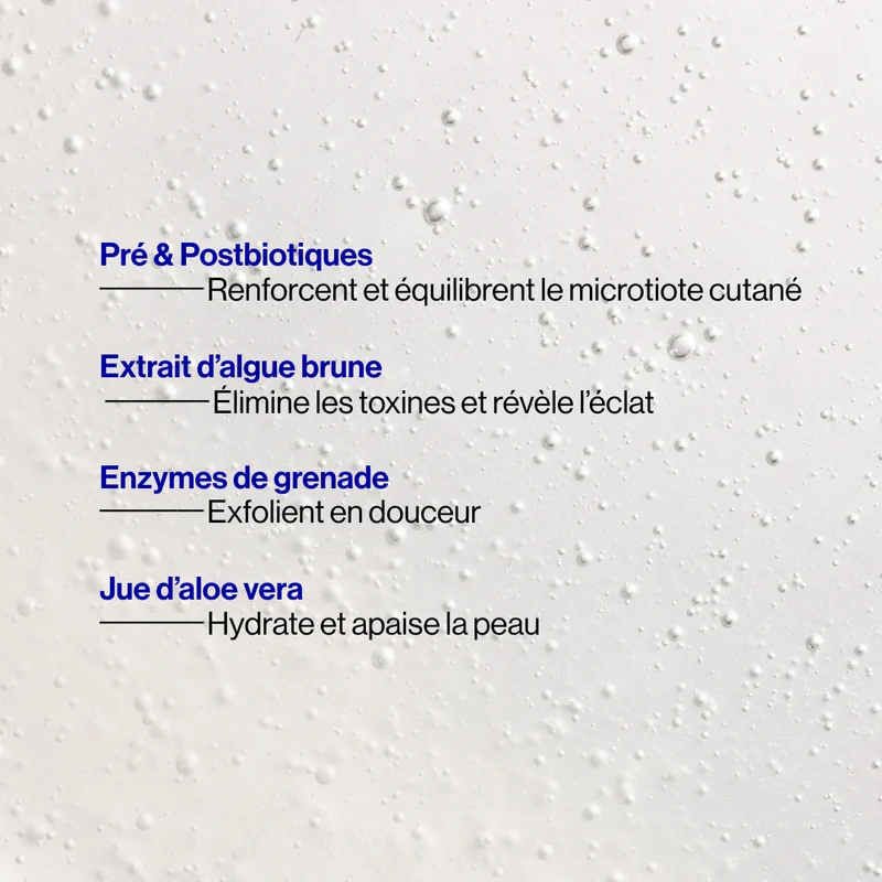 Gel Nettoyant Exfoliant Probiotiques - Format Découverte
