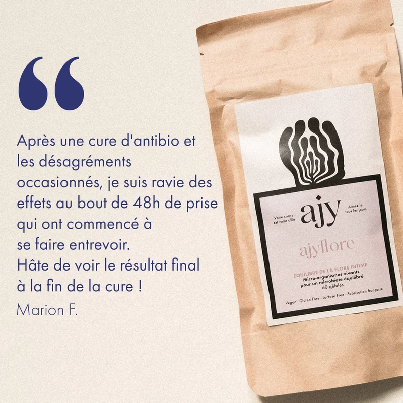 AJYFLORE - Probiotiques Flore vaginale