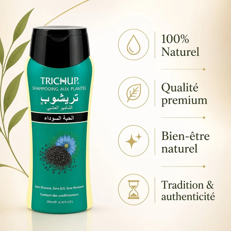 Shampoing Soin Indien à la Graine de Nigelle 200mL Trichup
