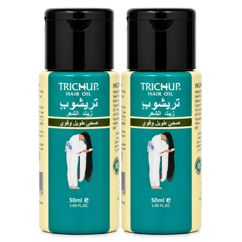 2 Huile Favorise la Pousse des Cheveux Soin Indien Trichup 50mL