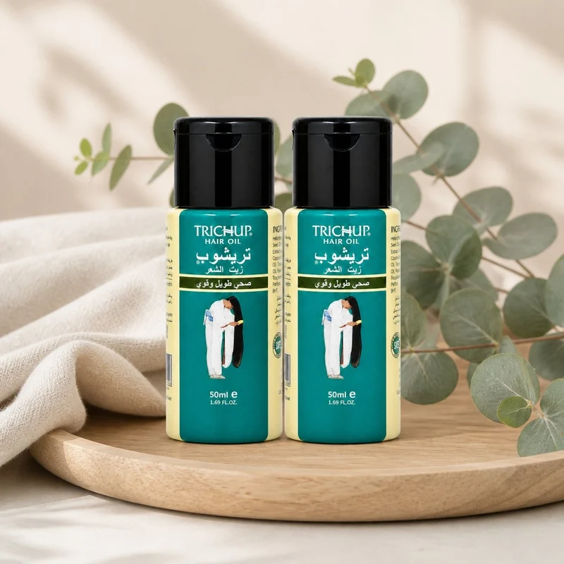 2 Huile Favorise la Pousse des Cheveux Soin Indien Trichup 50mL