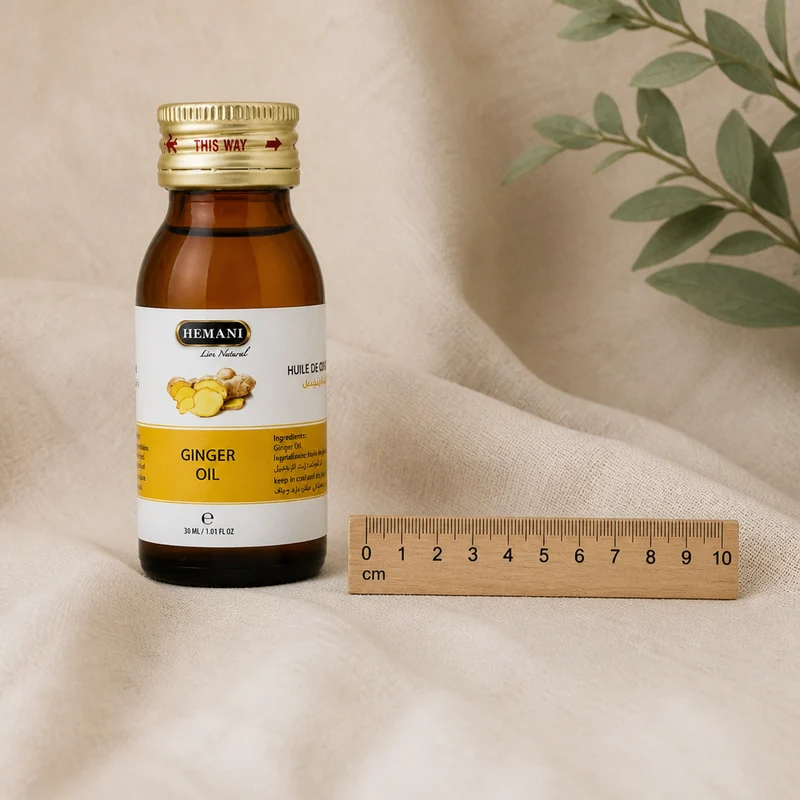 Huile de Gingembre 30mL 100% Naturelle Hemani