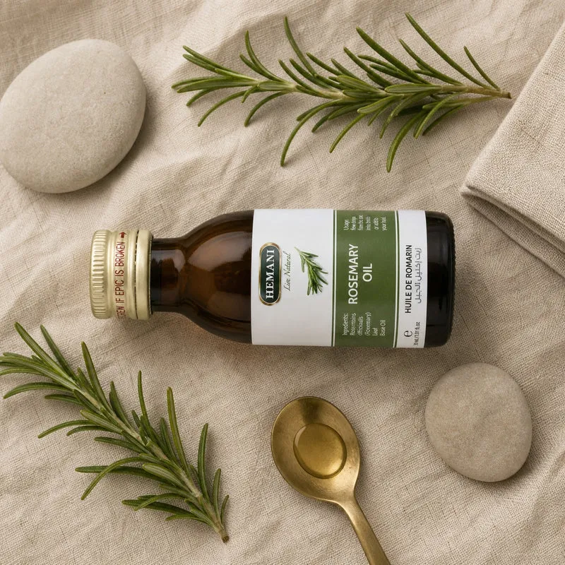 Huile de romarin 30mL 100% Naturel Hemani