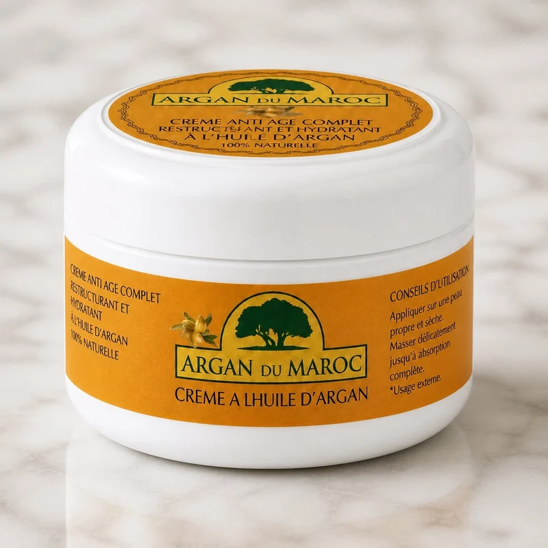 Pack Huile d'Argan 30mL Pipette + Crème à l'Huile d'Argan