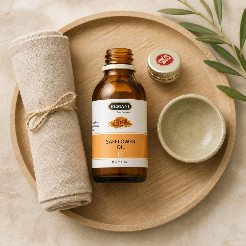 Huile de Carthame 30mL 100% Naturelle Hemani