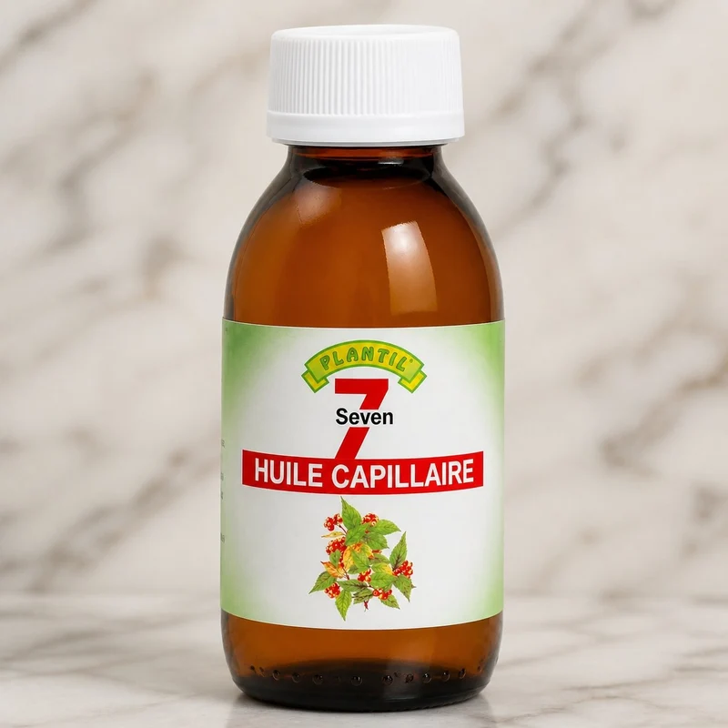 Mélange de 7 Huiles pour cheveux secs et abimés Plantil 125ml