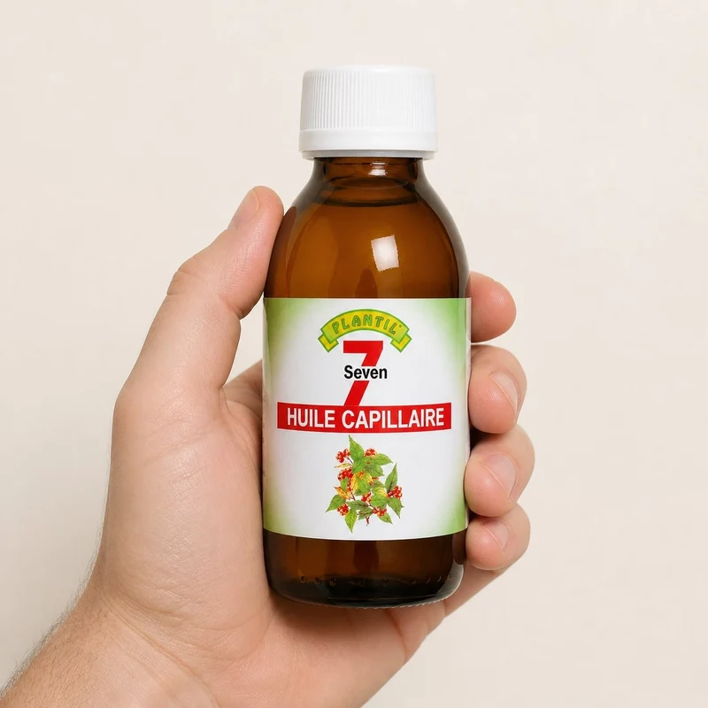 Mélange de 7 Huiles pour cheveux secs et abimés Plantil 125ml
