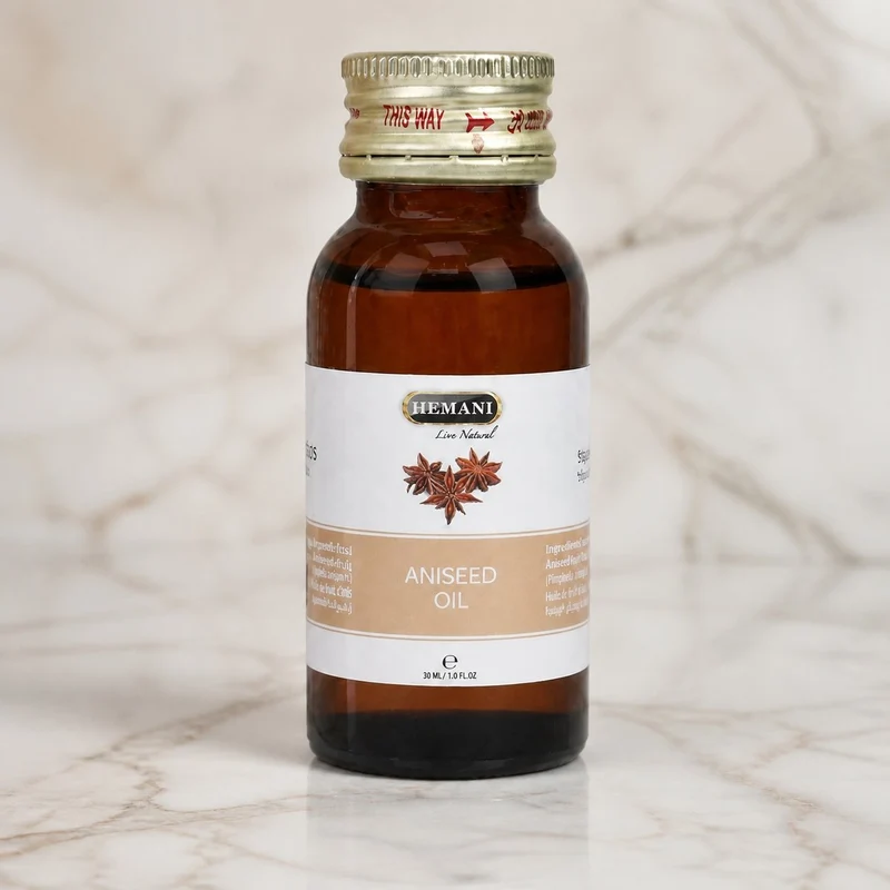 Huile d'Anis 30mL 100% Naturelle Hemani