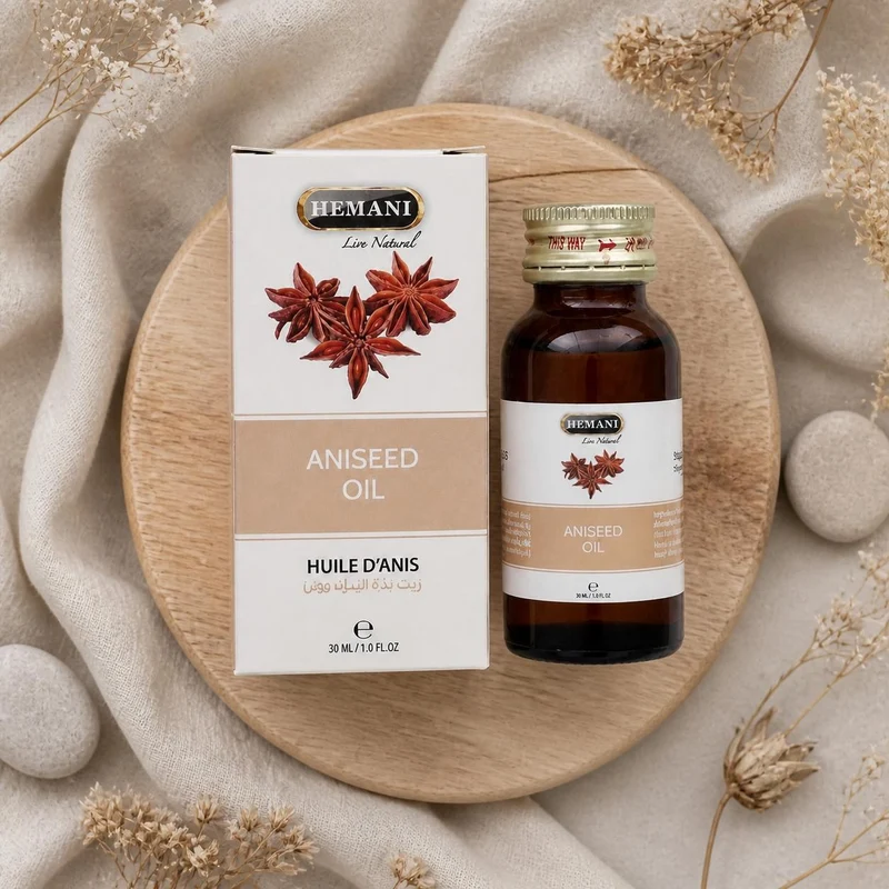 Huile d'Anis 30mL 100% Naturelle Hemani