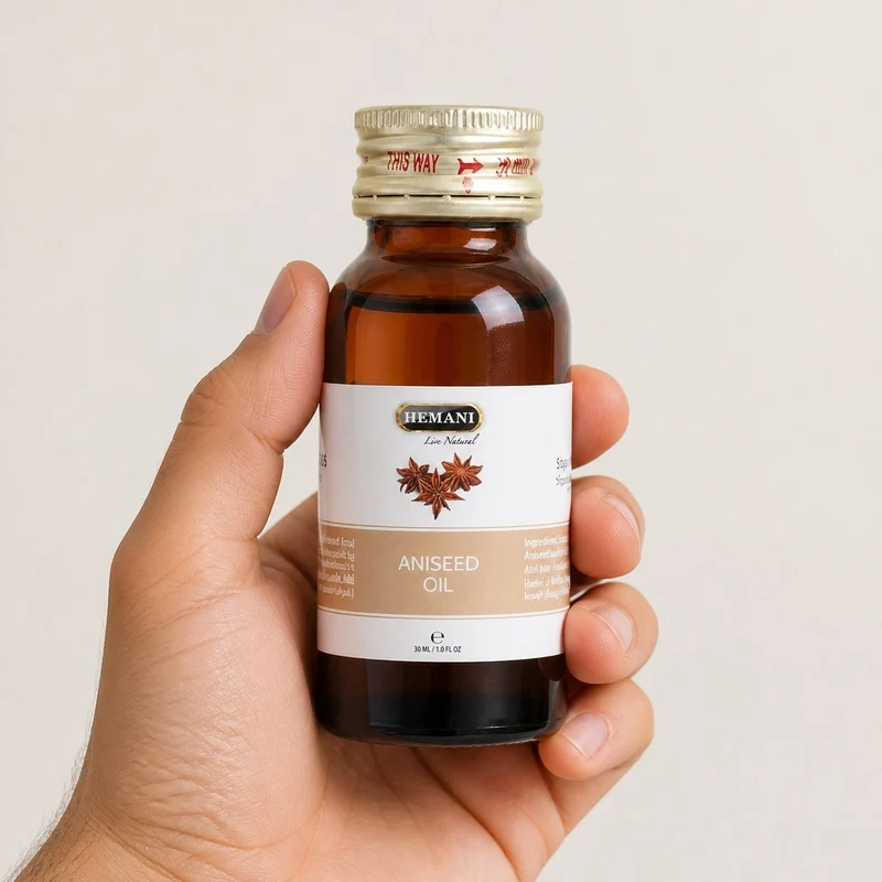 Huile d'Anis 30mL 100% Naturelle Hemani