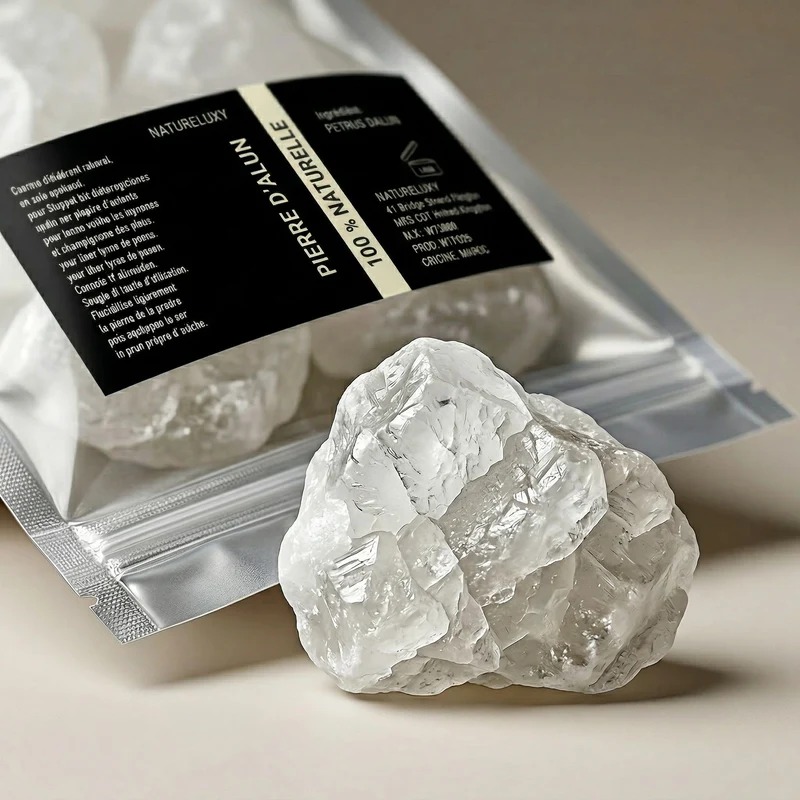 Pierre d'Alun Brute 250 g Déodorant Naturel Potassium Medical & Care