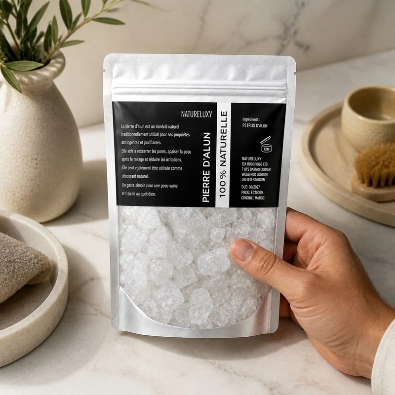 Pierre d'Alun Brute 250 g Déodorant Naturel Potassium Medical & Care