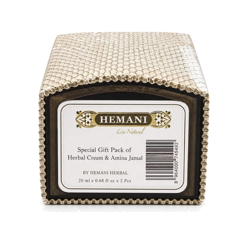 Pack crème musc + 2 carrés de musc ambré Hemani – parfum solide