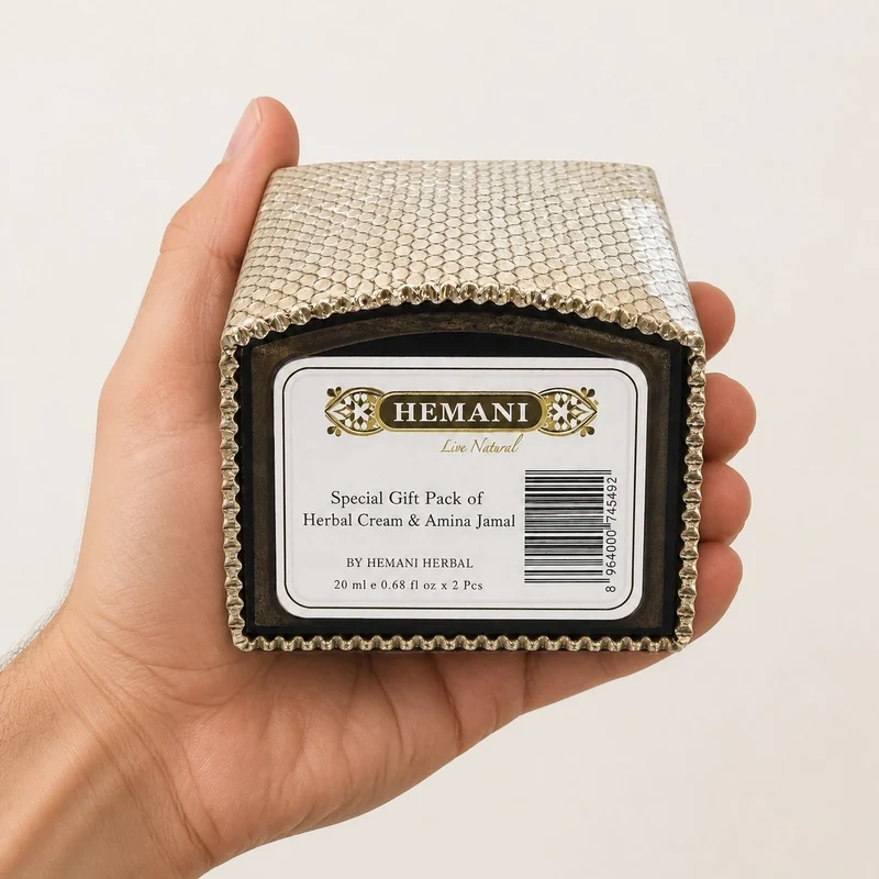 Pack crème musc + 2 carrés de musc ambré Hemani – parfum solide