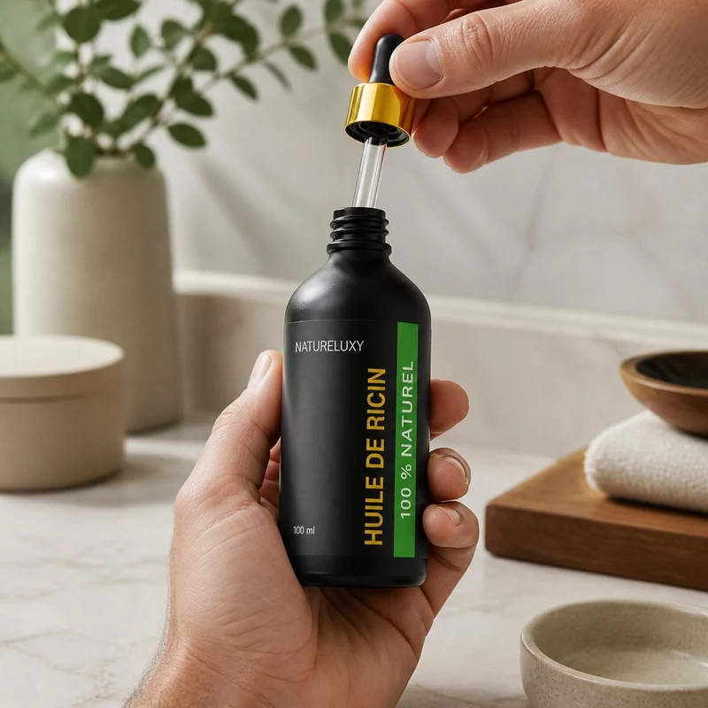 Huile de Ricin 100ml à Pipette