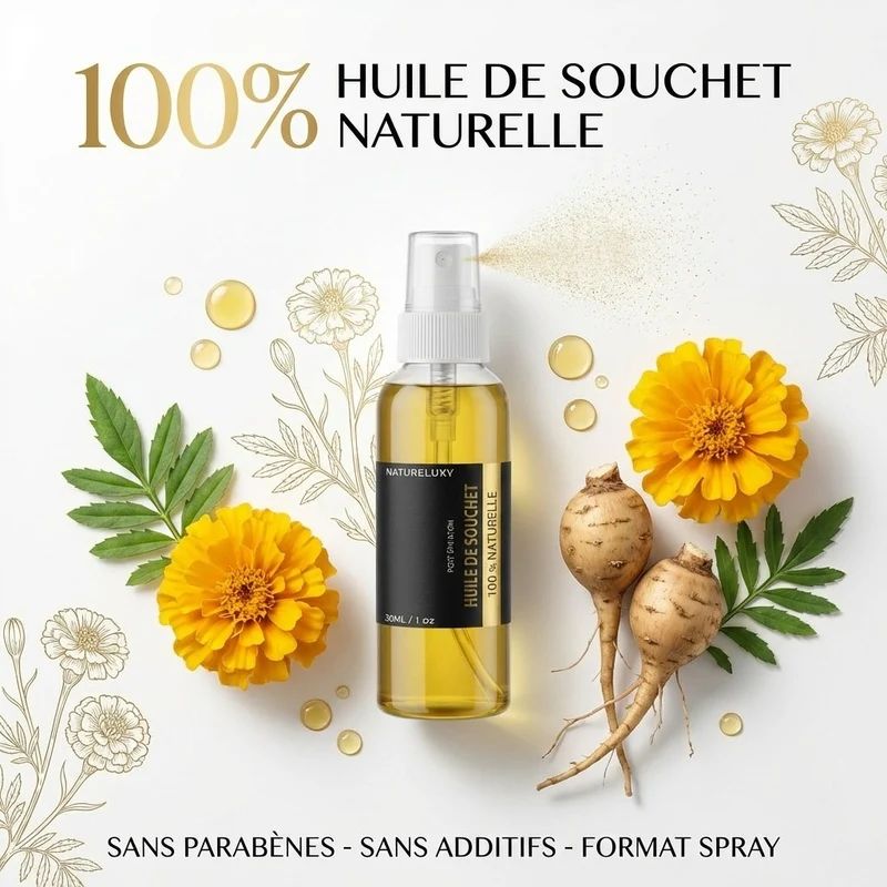 Huile de Souchet 30mL spray 100% Naturel