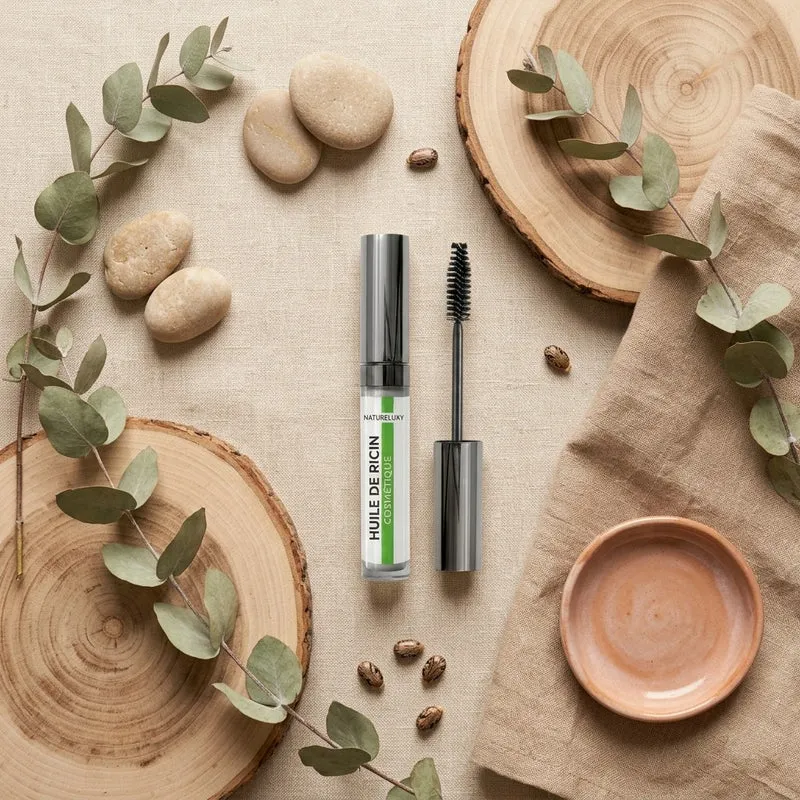 Mascara Huile de Ricin pour Cils 10 mL - Flacon rechargeable