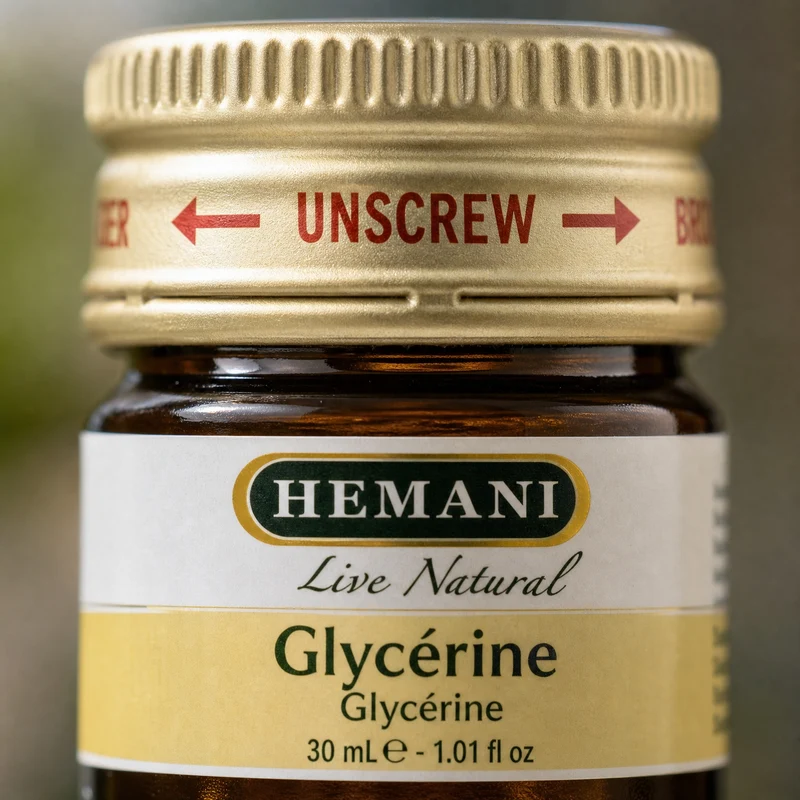 Huile de Glycérine 30mL 100% Naturelle Hemani