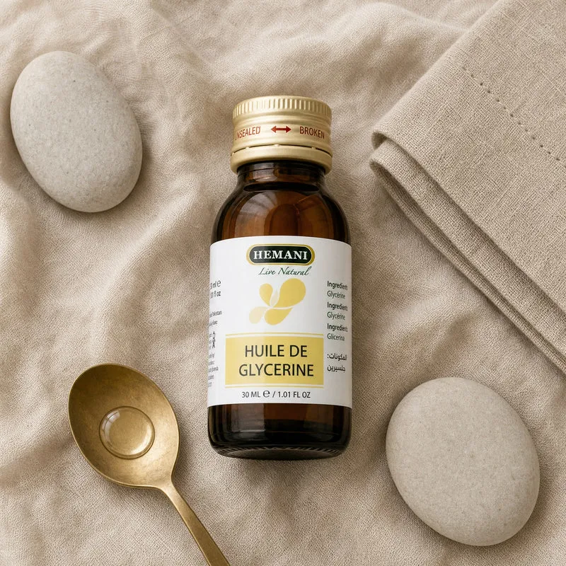 Huile de Glycérine 30mL 100% Naturelle Hemani