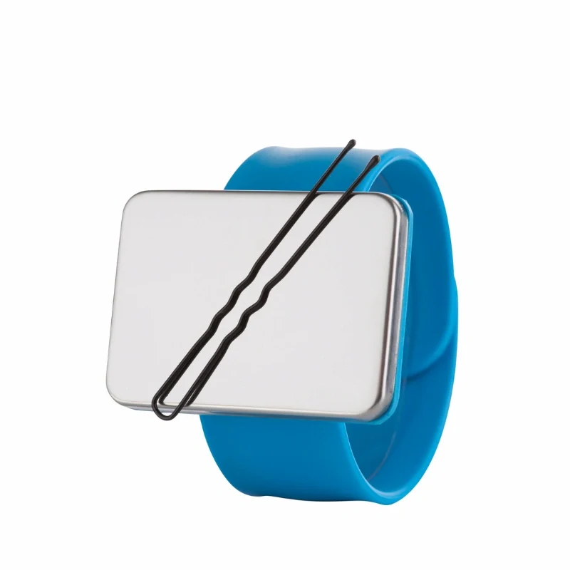 Bracelet Porte Epingles Magnétique Bleu