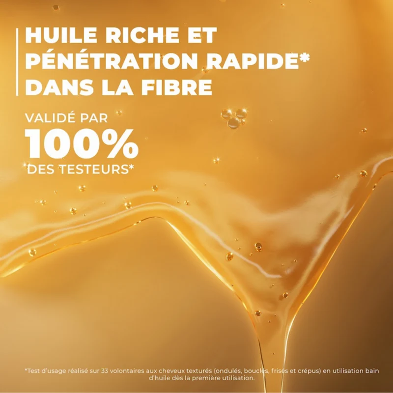 Kurl Nutrition - Huile de soin capillaire 3-en-1