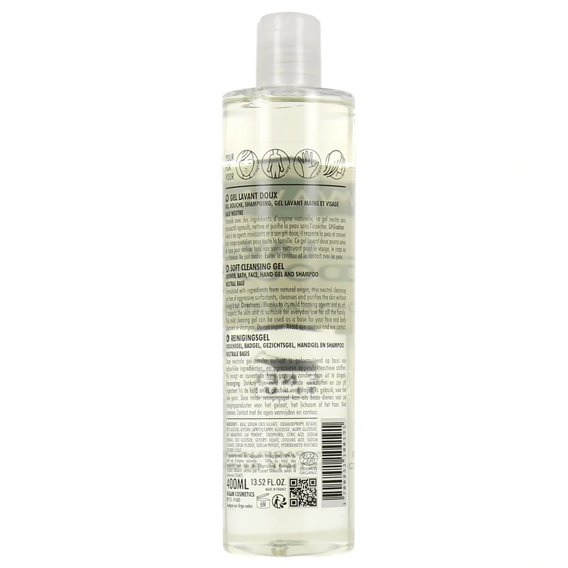 WAAM - Shampoing doux "base neutre" - 400ml
