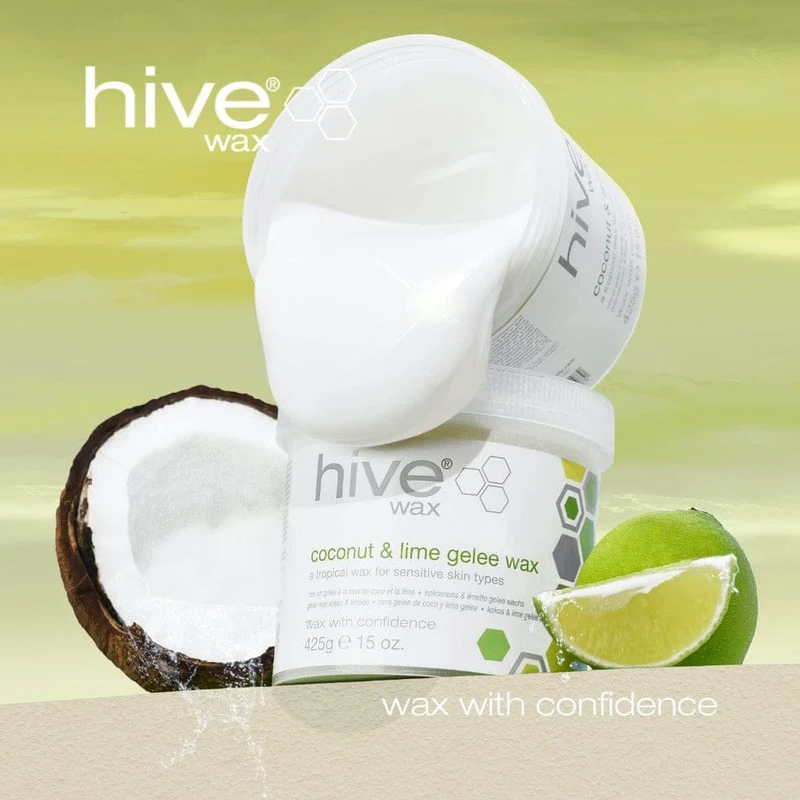 Hive - Wax - Cire gelée noix de coco et citron vert - 425g