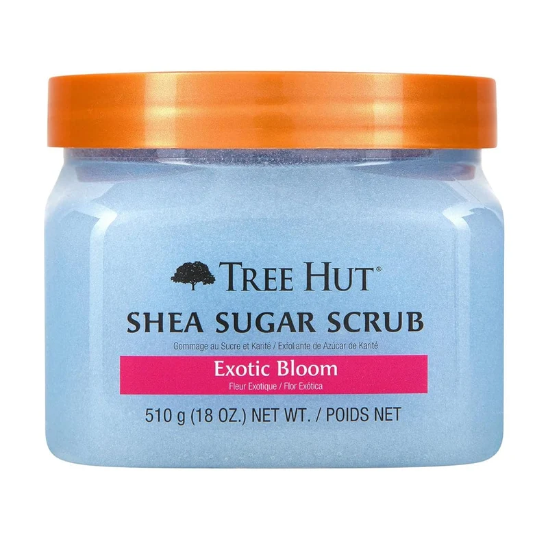 Tree Hut - Shea Sugar Scrub - Gommage au sucre et karité "Exotic Bloom" - 510 g